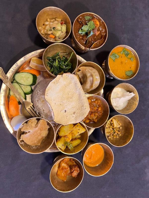 Vegetarian Nepali Thali